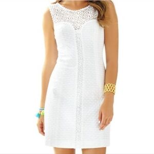 Lilly Pulitzer Sofia White Lace Dress